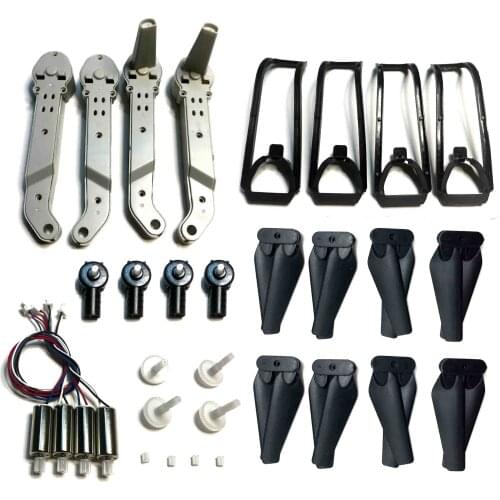 E88 teng1 Rc Drone Accessories Engines Propeller Blades guard Motor Parts E88 PRO WIFI FPV Quadcopter Arm Gears Spare Paers