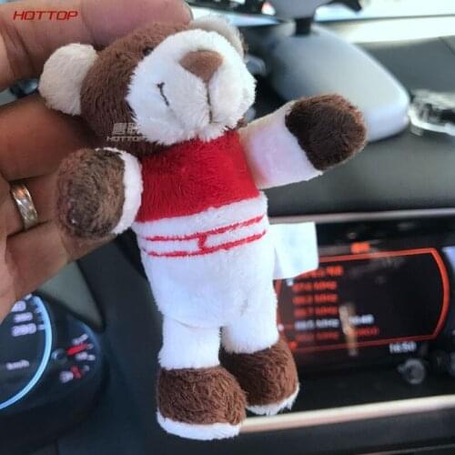For Audi Car Key Chain Men And Women Automobile Teddy Bear Key Chain Car Accessories