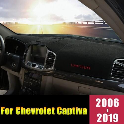 For Chevrolet Captiva 2011 2012 2015 2016 2017 LHD Car Dashboard Avoid Light Pad Instrument Platform Desk Cover Mats Accessories