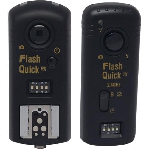 Mcoplus RC7-N2 16 Channels Wireless Remote Speedlite Flash Trigger Transceivers for Nikon D80 / D70 / D70S