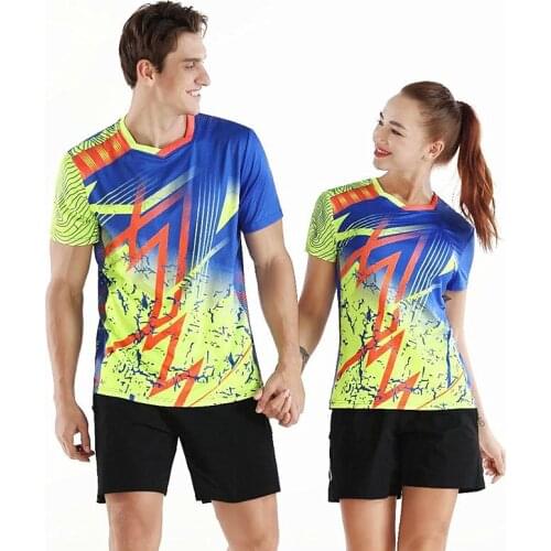 New Lovers running T-shirt Breathable Men and Women T shirt Fashion Summer Quick dry T-shirt Casual Tops