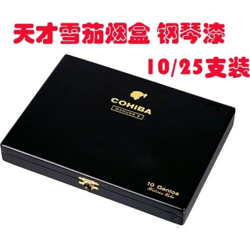 Cigar Box Piano Lacquer Moisturizing and Chunhua 10 PCs/25 PCs Cigarette Case