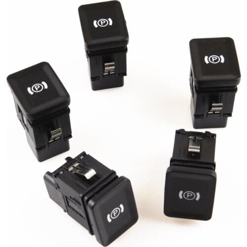 TUKE For VW Passat CC B6 3C R36 3C0927225C Qty5 Car Electronic Parking Handbrake Button Switch 3C0 927 225 B 3C0 927 225A