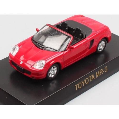 1/64 Kyosho Toyota MRS SW20 Spider GT racing sport Diecasts & Toy Vehicles model scale cars metal miniatures for boys collection