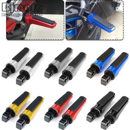 Motorcycle Foot Pegs Rear Passenger Pedal Bike For SUZUKI B-KING 2008-2011GSX-R 600/750 2006-2016 GSR600 GSR750 GSX-R1000 SV650