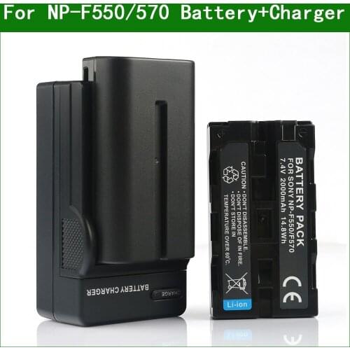 NP-F550 NP F550 Camera Digital Battery &Rapid Charger for Sony CCD-TRV35 CCD-TRV36 CCD-TRV940 DCR-TRV120 DCR-TRV103 CCD-TRV81