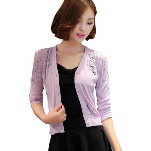 2021 Sale Cardigan Spring Summer New Short Sweater