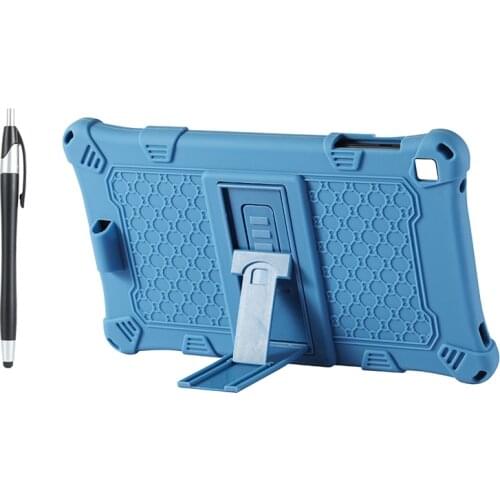 For ALLDOCUBE IPlay 8T Case 8 Inch Tablet Silicone Case Anti-Drop Tablet Case Tablet Stand with Pen