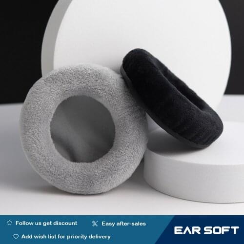 Earsoft Replacement Cushions for Lupuss G1 Headphones Cushion Velvet Ear Pads Headset Cover Earmuff Sleeve