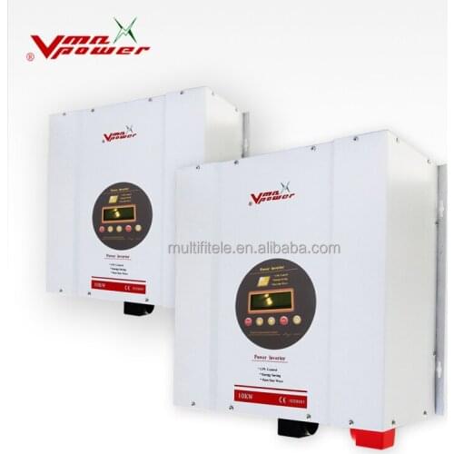 Vmaxpower pure sine wave inverter 6kva solar home system 6KW 48V charger MPPT controller off grid hybrid solar power inversor
