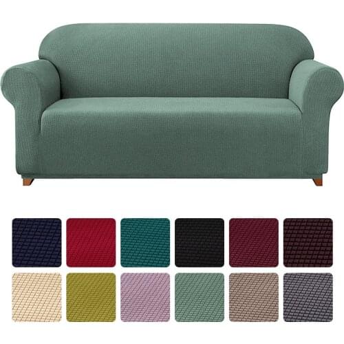 Jacquard Elastic Sofa Cover for Living Room Strech Sofa Slipcover Sectional Couch Cover Furniture Protector 1/2/3/4 Place