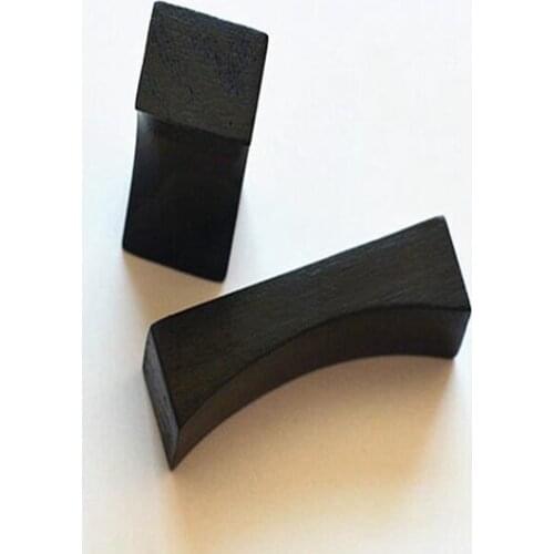 200pcs Chinese Black Color Chopstick Rest Irregular Shaped Chopsticks Holder Hotel Restaurant Tableware