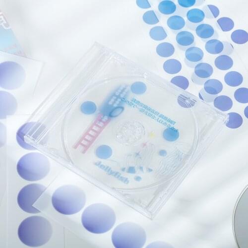 84 Pcs/set Round Color Dot Stickers 3 Assorted Colors Self Adhesive Sticker for Scrapbooks Card Craft School Projects