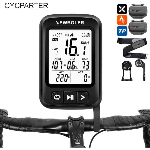 Cycle Wireless GPS Computer Bike Odometer Bicycle Speedometer Bike Computer GPS Cycling Computer Cycle Speedometer Bike Strava