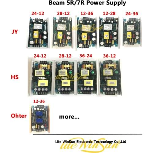 Litewinsune Beam 5R Beam 7R Power Supply Board 380V Lamp Ballast Driver Switched Current Electric Source