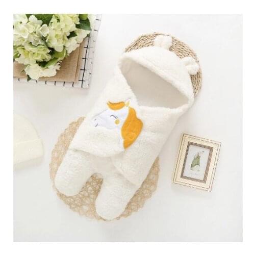 Baby Sleeping Bags Clothing Set Cute Cartoon Warm Wrap Blanket Jumpsuit Suit for Birthday Party Photography