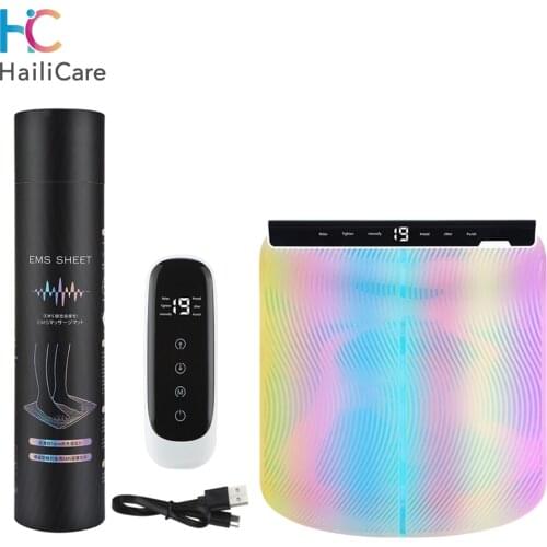 EMS Intelligent Foot Massager Wireless Muscle Blood Circulation Acupoint Stimulation Health Pad Smart Pedicure Training Device