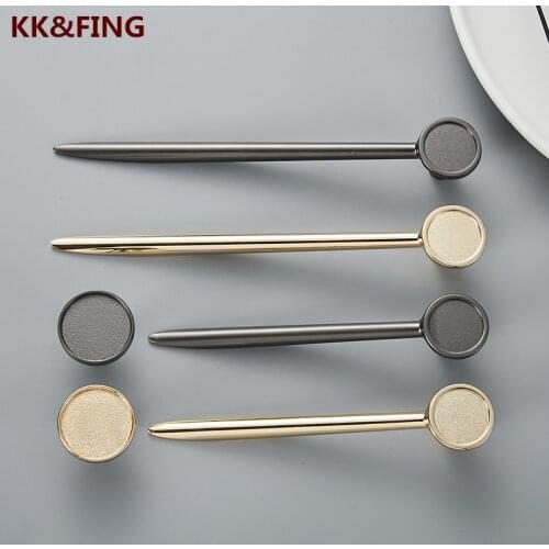 KK&FING Creative Bright Gold Cabinet Door Handles Drawer Knobs Kitchen Cabinet Handles Furniture Hardware Accessories