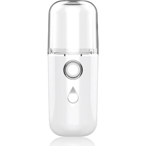 Nano Spray Water Replenishing Device Mini Beauty Device Handheld Portable Face Steaming Humidifier Convenient