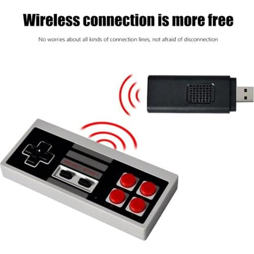 2021 New Video Game Console Stick Wireless Controller Built-in 620 NES Retro Games Gaming Player Gift for Kids