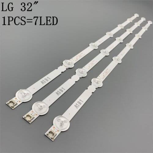 Original New Kit 3pcs * 7LED 630mm LED Backlight for LG 32LN541V 32LN540V B1 / B2-Type 6916L-1437A 6916L-1438A LC320DUE SF R1