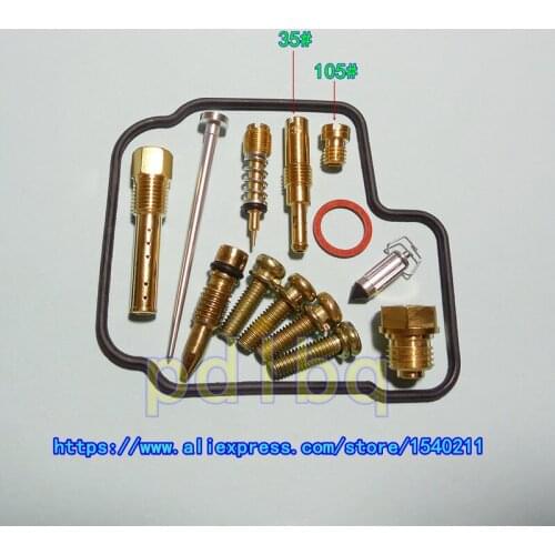 4 sets/pack )1983-1994 year HMHonda NC23 CBR400RR CBR23 four-cylinder sport motorcycle Keihin carburetor repair kit Kit