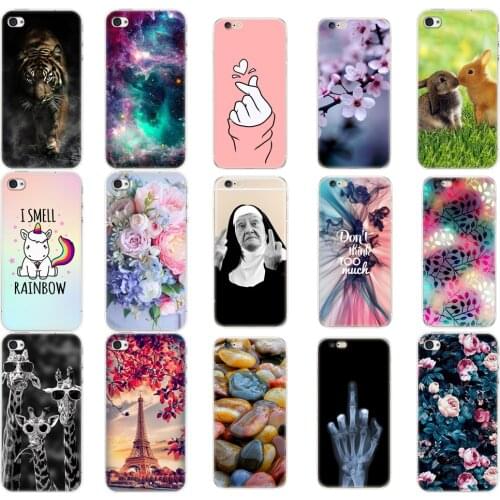 Silicon Case For iphone 5s 5 s se 4 4s Case Soft TPU Back Phone Cover For Apple iPhone 6s 6 s plus Protective Coque etui Bumper
