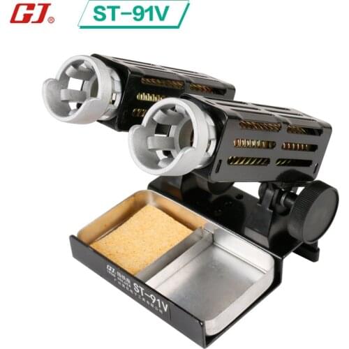 ST-91V Soldering Iron Support Stand Station Metal Base Iron Stand With Sponge