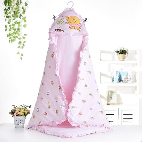 Winter Baby Boys Girls Wrap Thicken Warm Cotton Quilt Kids Children Swaddle Sleeping Bag Newborns Bedding Blanket Infant Gift