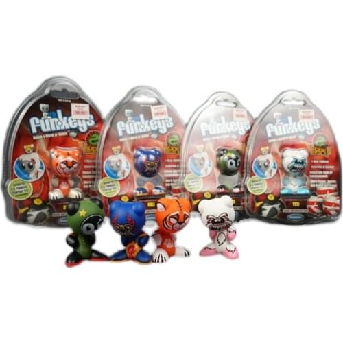 3pcs Set Fashion Doll Anime Figure Model Kids Toys Funkeys Kawaii Action Figure Ornaments Boy Girl Gift