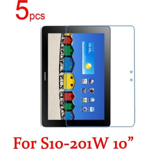 5pcs Ultra Clear/Matte/Nano anti-Explosion LCD Screen Protector Film For Huawei MediaPad 10 Link S10-201W 231U 101U Tablet 10.1"