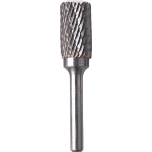 5pcs Tungsten Carbide Steel Rotary Burrs Set Grinding Head Rotary File Accessory 203F