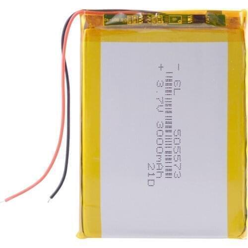 3.7V 3000mAH 505573 Polymer lithium ion / Li-ion battery for TOY POWER BANK GPS mp3 mp4 old smartphones registrar