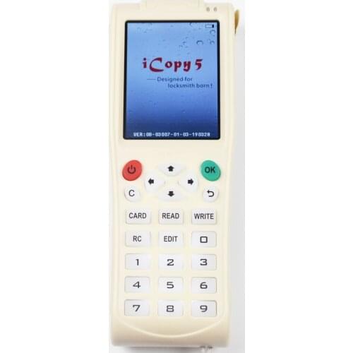 English Version ICopy 5 Icopy5 Smart Card Key Machine RFID NFC Copier IC/ID Reader/Writer Duplicator
