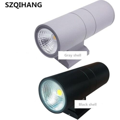 2*5W 2*10W 2*15W Double Indirect Wall Lamp Up Down LED Wall Sconce Surface Contemporary LED Wall Light outdoor LED Lighting