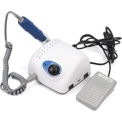 Dropshipping Electric Nail Drill Machine 210 Model Handpiec Manicure Pedicure Nail File Bit Nail Art 105L 65W 35000RPM Equipment