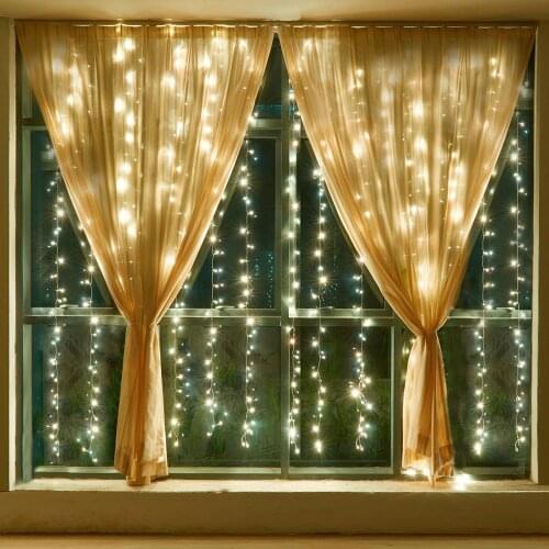 String Light Fairy Lights USB Accessories New Year Christmas Party Supplies Outdoor Wedding Bedroom Garland Curtain Lamp