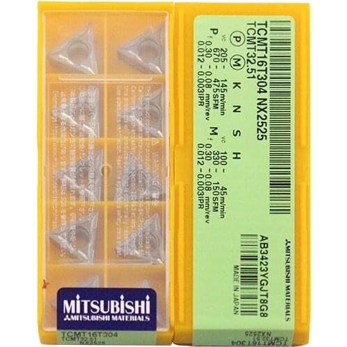 TCMT16T304 NX2525 100% Original carbide insert with the best quality 10pcs/lot free shipping