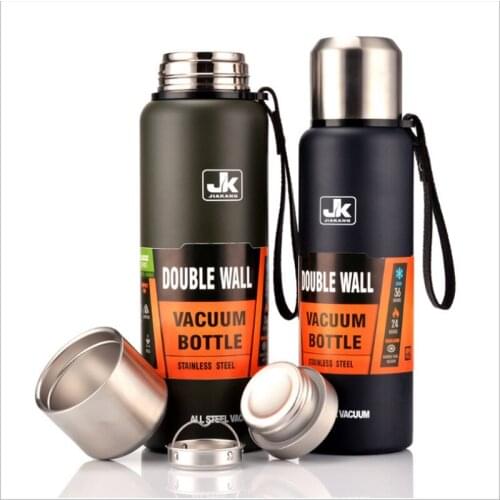 304 Stainless Steel Thermos Bottle Tumbler Insulated Water Bottle Portable Vacuum Flask Tea Thermocup Travel Coffee Mug