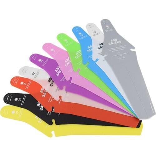 1PC MTB Road Bicycle Black Mudguard Bike Fender Removable Fenders Wings Ass Savers Fenders MTB Bike Parts Bicycle Accessories