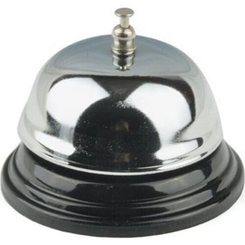 1Pcs New Desk Kitchen Hotel Counter Reception Restaurant Bar Ringer Call Bell Service Ring 8.5cm