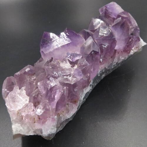 301g 100% Natural Uruguay Amethyst Specimen Quartz Crystal Cluster Points Fengshui Home Decoration