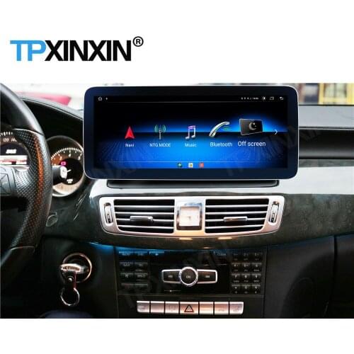 8+128G Car Multimedia Stereo Receiver Android 10 For Mecerdes Benz CLS 2012 2013 2014 2015 GPS Navigation BT IPS Video Head Unit