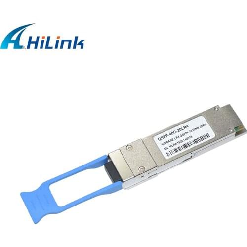 Free shipping! 40GBASE-LR4 QSFP+ SMF 1270~1330nm 1310nm 20KM DOM LC Optical Transceiver Module