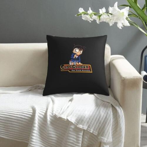 Detective Conan pillowcase printed cushion cover sofa waist pillow pillow cover