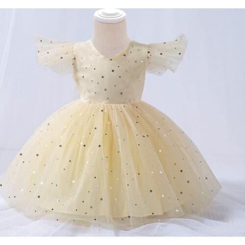 2020 Newborn Baptism Tutu Dress Birthday Dress For Baby Girl Clothing Lace Party And Wedding Princess Dresses 3-24 Month Clothes