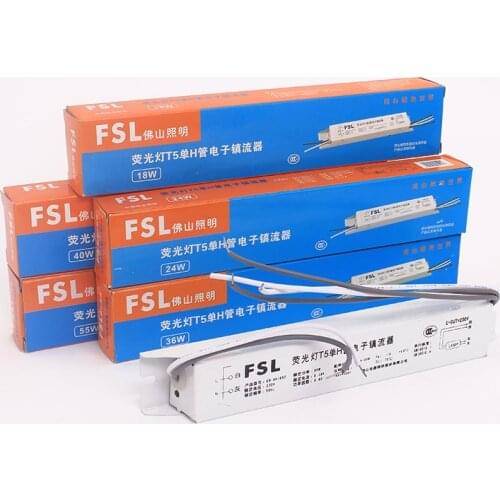 FSL Electronic Ballast Compact Fluorescent Linear Twin-Tube Light Bulb 24w/36w/40w AC 220V, E-ballast