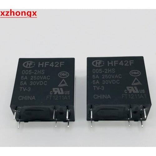 HF42F-005-2HS HF42F-012-2HS HF42F-024-2HS relé