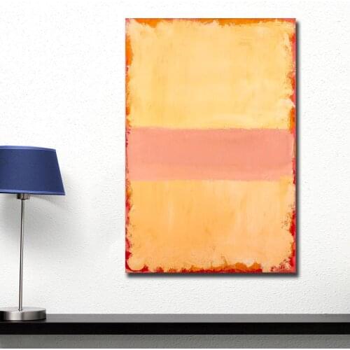 Fashion Abstract Art Mark Rothko untitled Painting For Living Room Home Decoration Oil Painting On Canvas Wall Painting Unframed
