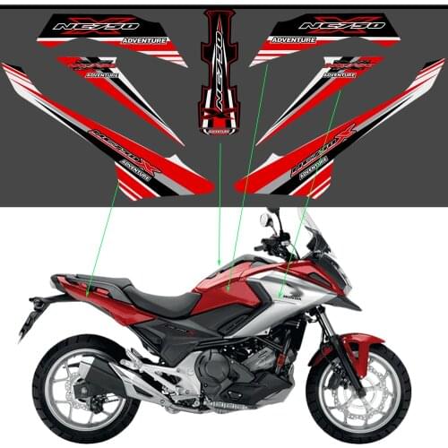 Motorcycle Tank Pad Protector Tankpad Stickers Kit Decals Cases For Honda NC750X NC 750X 750 X Fairing Cover Fender Protection